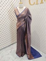 Soft katan with tree-like brocade pattern - Image 22