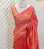 Soft katan with tree-like brocade pattern - Image 17