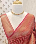 Soft katan with tree-like brocade pattern - Image 12