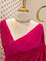 Tussar Banarasi with 7 Petal floral butta designs - Image 15