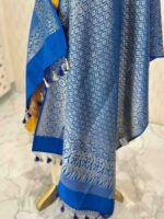 Duppata - banarasi with diamond and floral vein strock - Image 3
