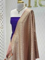Duppata - banarasi with diamond and floral vein strock - Image 7
