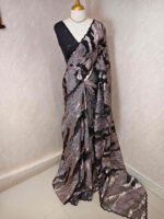Organza with Turkish full body marble like pattern - Image 9