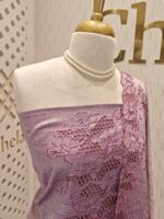 Salwar with half of the flower like pattern and cut works - Image 2