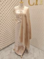 Salwar with mango shaped cut work design - Image 3