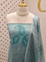 Salwar with mango shaped cut work design - Image 7
