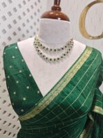 Viscose with check design and thin border (Dark) - Image 26