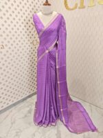 Viscose with check design and thin border (Dark) - Image 21