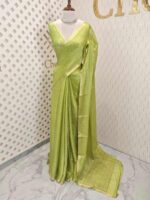Viscose with check design and thin border (Dark) - Image 15