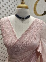 Organsa with floral cutwork on boarder - Image 20