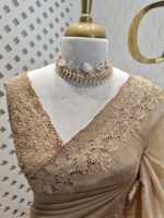 Organsa with floral cutwork on boarder - Image 5