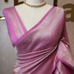 Banarasi with intricate floral and leaf design