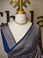 Banarasi with tree and paisley like motif - Image 7