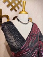 Organza with turkish branches like pattern - Image 3