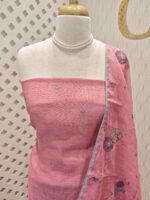 Salwar with cross stitch floral design