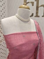 Salwar with cross stitch floral design - Image 2
