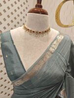 Viscose with check design and thin border (Dark) - Image 58