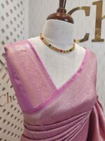Banarasi with 3 leafy and veiny designs - Image 29