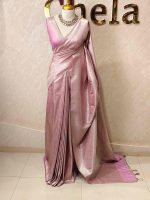 Banarasi with ring around and diamond shaped boarder - Image 21