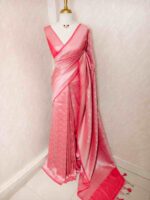 Banarasi with full blossom weave - Image 25