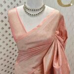 Banarasi with small different floral veiny designs