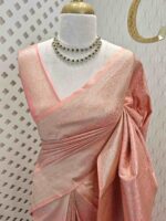 Banarasi with small different floral veiny designs