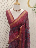 Chandheri with block print 113