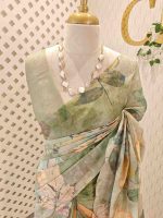 Chandheri with natural leaf patterns feels like real leafs - Image 5