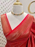 Soft Katan with diamond shape geometric designs - Image 2
