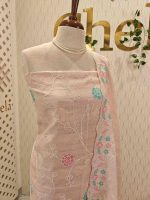 Salwar with thread embroidery work on all-over the body - Image 6