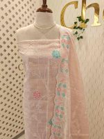 Salwar with thread embroidery work on all-over the body - Image 4