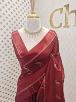 Viscose with flower bud and leafy like buttas - Image 34