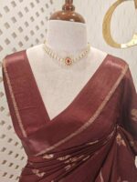 Viscose with flower bud and leafy like buttas - Image 29