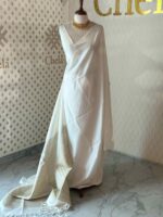 Kanjeevaram with diagonal golden zari work on pallu - Image 9