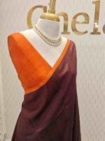 Soft silk with wooden inside portion like pattern - Image 5