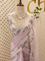 Organsa with beads work on body and cut beads work on turkish like boarder