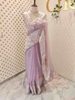 Organza with  wavy work, often referred to as Turkish embroidery - Image 18