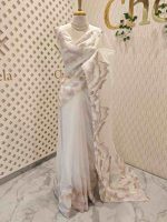 Organza with  wavy work, often referred to as Turkish embroidery - Image 6