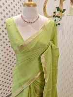 Viscose with check design and thin border (Dark) - Image 88