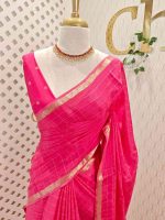 Viscose with check design and thin border (Dark) - Image 73