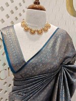 Soft katan with dotted leaf design - Image 2
