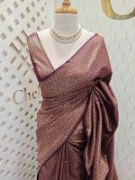 Soft katan with dotted leaf design - Image 5