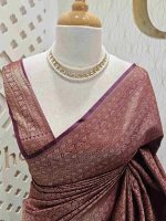Soft katan with dotted leaf design - Image 6