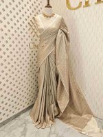Soft katan with dotted leaf design - Image 10