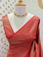 Soft katan with dotted leaf design - Image 15