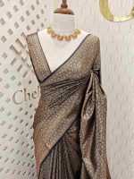 Soft katan with dotted leaf design - Image 17