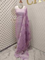 Kota silk salwar with beading and digital print dupatta - Image 5