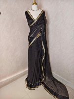 Viscose with horizontal stripes pattern - Image 3