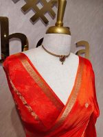 Viscose with flower buttas and self border - Image 3