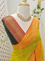 Kota Cotton with traditional paisley motifs - Image 47